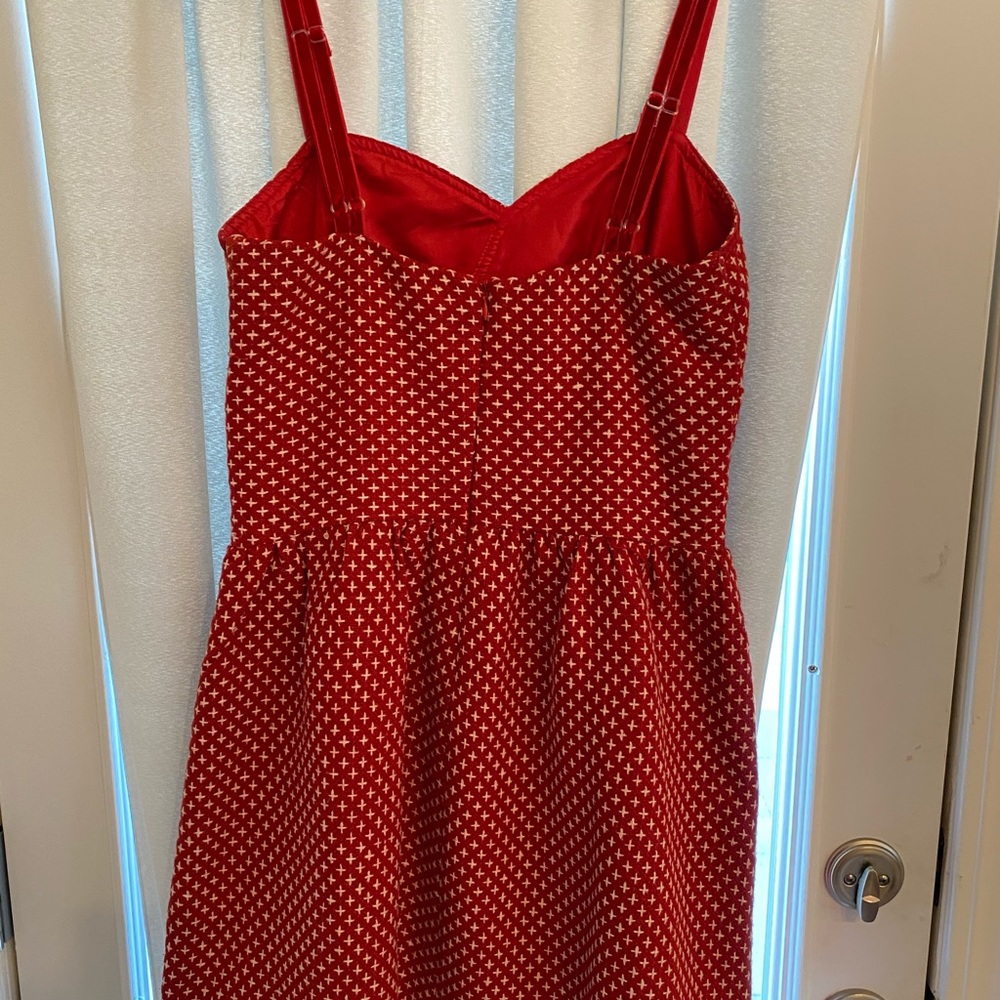 Red ModCloth Dress - Picture 2 of 3